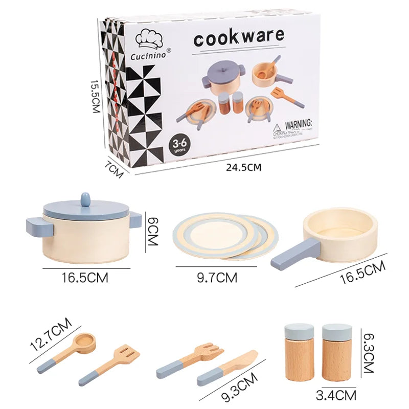 LittleChef Wooden Set
