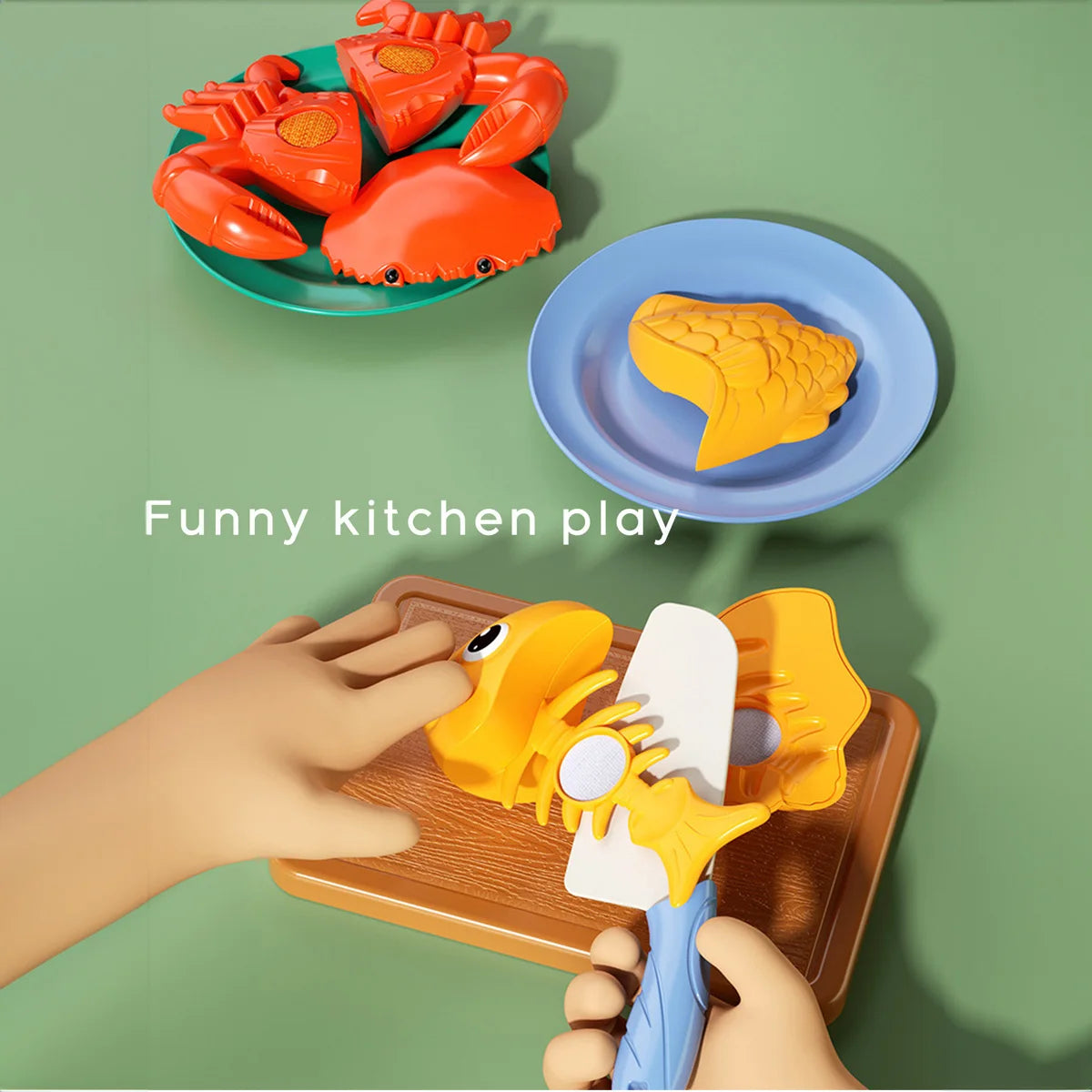 TinyChef Food Set