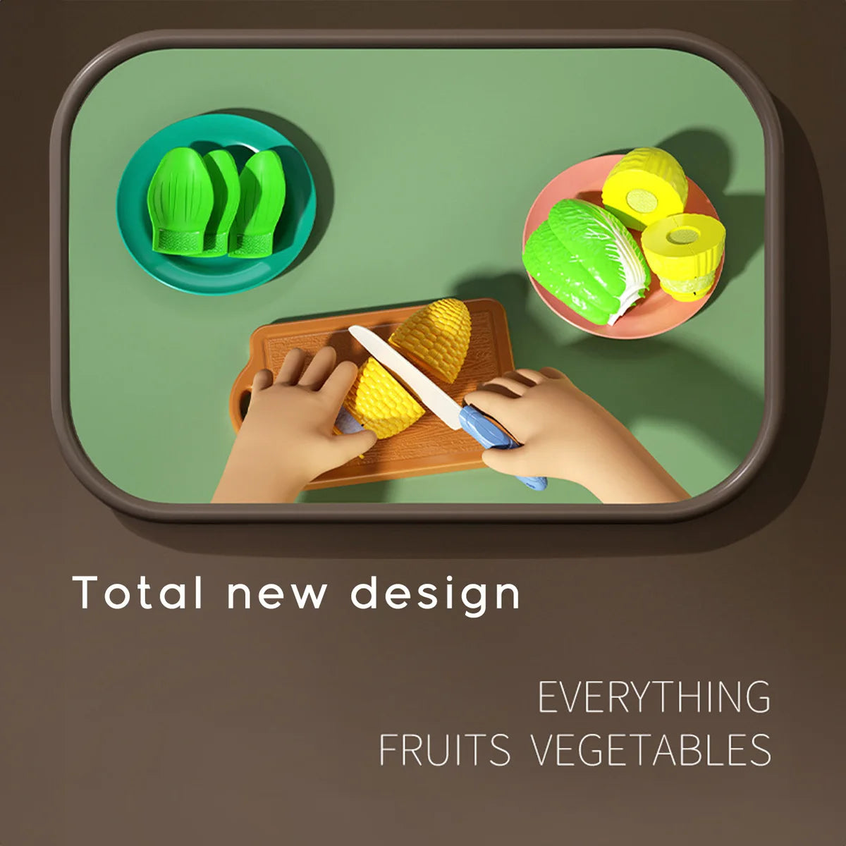 TinyChef Food Set