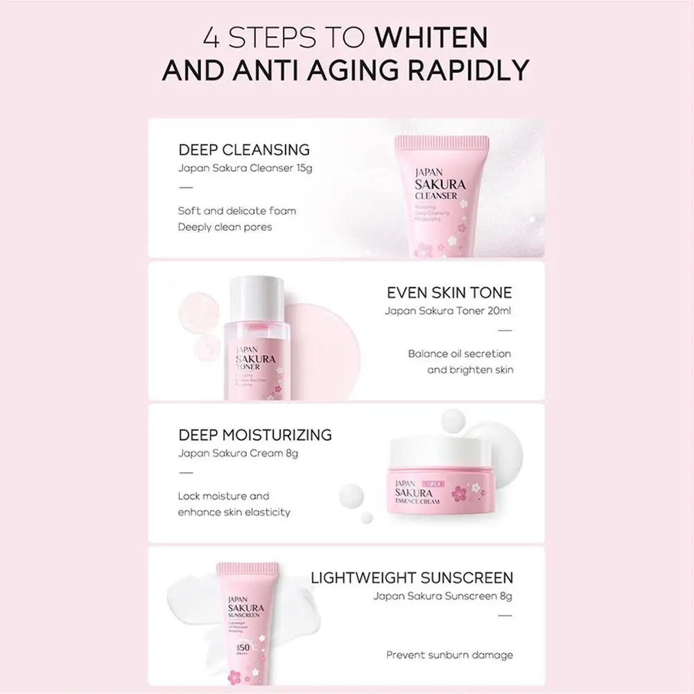 SakuraVeil Beauty Set