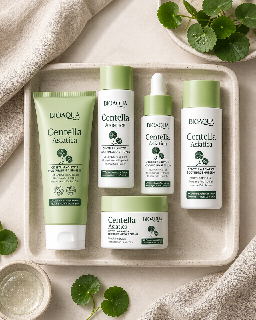 CentellaVera centella skincare kit for an everyday routine