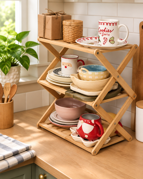 Culina kitchen dish drying rack for plates bowls cups and utensils