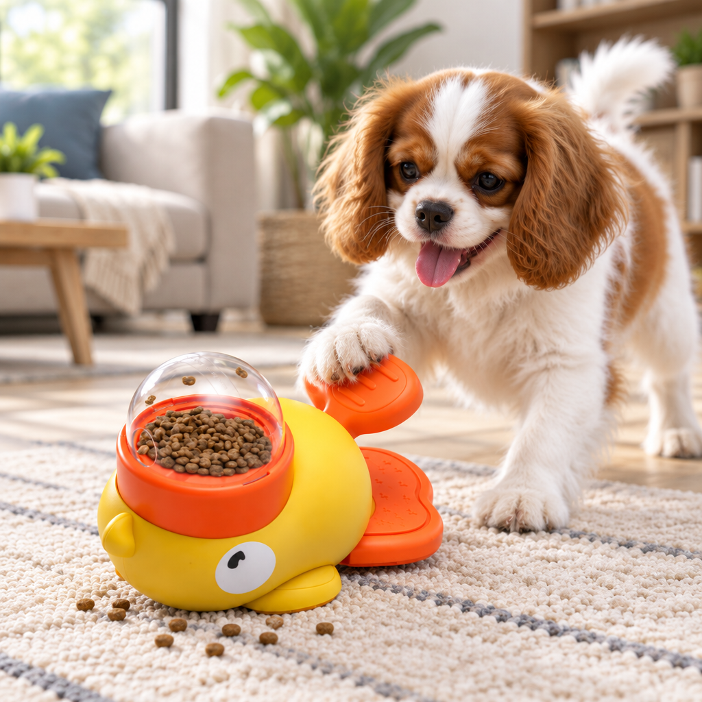 Vellora interactive pet ball designed for active play and enrichment